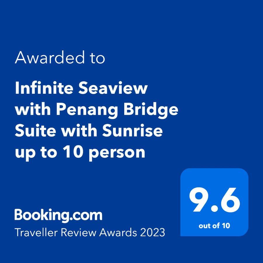 Infinite Seaview With Penang Bridge Suite With Sunrise Up To 11 Person Bayan Lepas Exterior foto