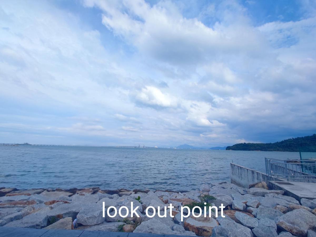 Infinite Seaview With Penang Bridge Suite With Sunrise Up To 11 Person Bayan Lepas Exterior foto