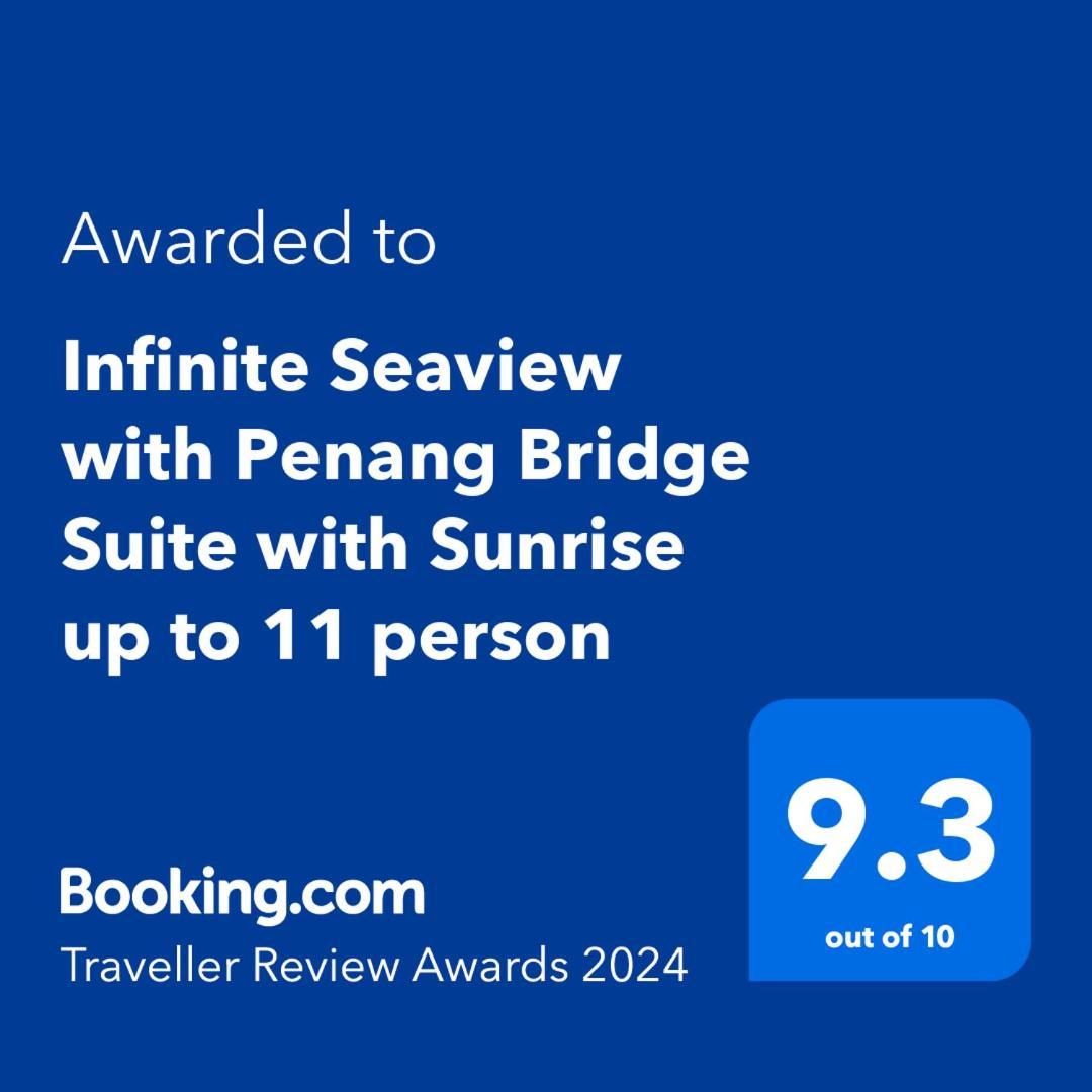 Infinite Seaview With Penang Bridge Suite With Sunrise Up To 11 Person Bayan Lepas Exterior foto